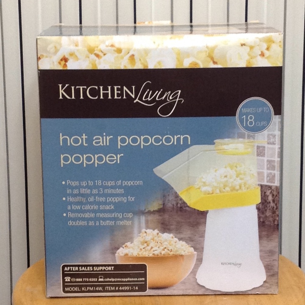 Kitchen Living Hot Air Popcorn Popper